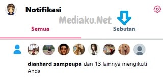 Melihat Mention Di Twitter Lewat HP