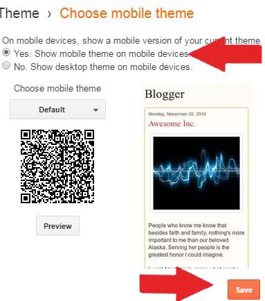 make blogger theme mobile friendly 51