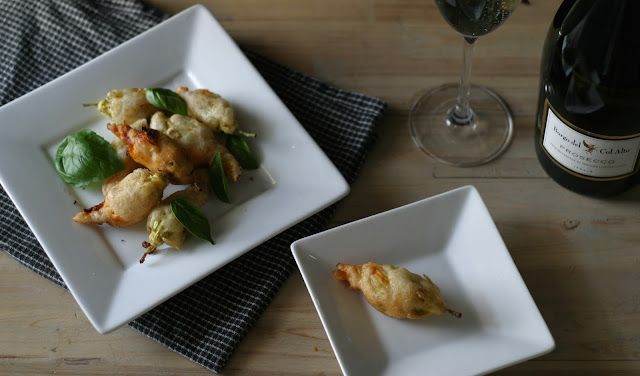 Stuffed Zucchini Blossoms