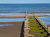 Beach groyne in front of Bacton Gas Depot