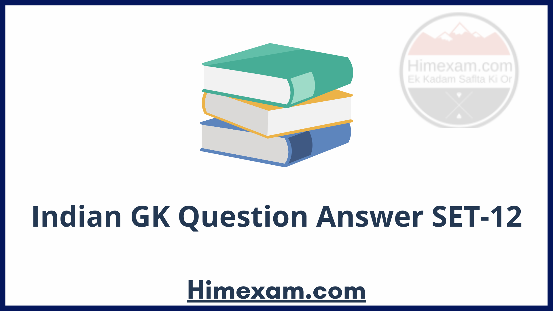 Indian GK Question Answer SET-12