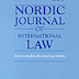 New Issue: Nordic Journal of International Law