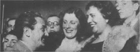 Patrocinio Diaz con Evita Lauri y Charlo en 1935