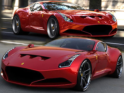 For the 612 GTO concept Sasha has used influences from the classic Ferrari