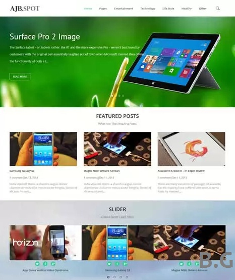 Top Collections Responsive Blogger Template for Magazine  15+ Top Collections Responsive Blogger Template for Magazine 2015