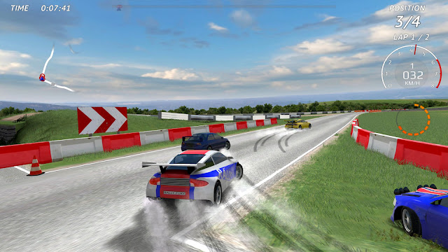 رالي فيوري - Rally Fury – Extreme Racing  تم تصميم هذه اللعبة بشكل جيد للغاية ولديها رسومات وجرافيك عالي، وتتوفر اللعبة على رسوميات مصممة بتقنية ثلاثية الأبعاد 3D والتي ستعمل على جعل