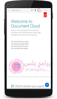 البحث داخل ملفات PDF