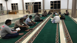 Pamatwil Polres Serang Kabupaten, Ikuti Kegitan Rohani di Masjid As-Salam Polres Serang