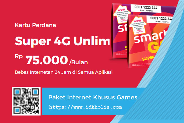 Paket Internet Khusus Games