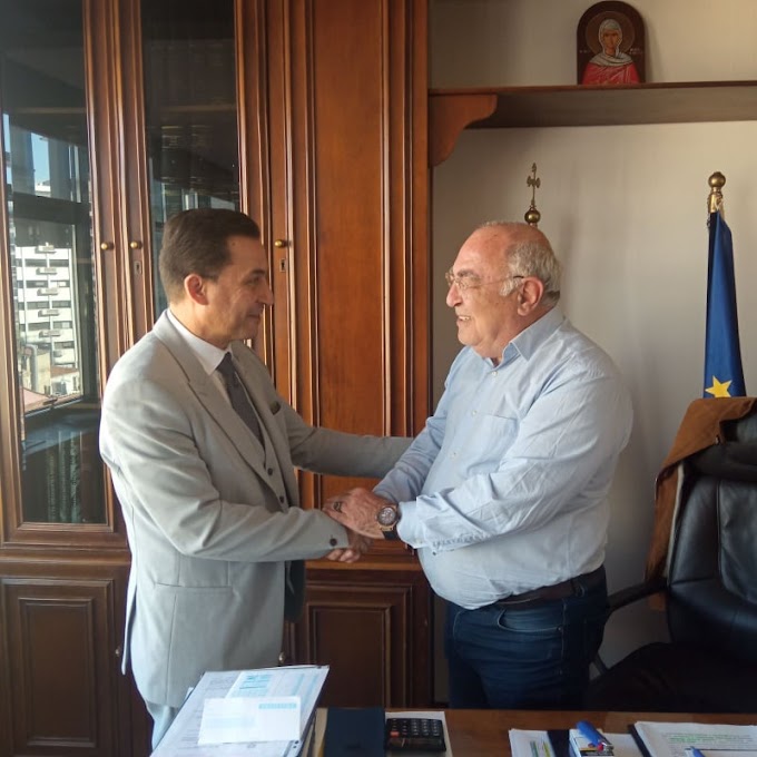 ΕΛ.Α: Συνάντηση στη Θεσσαλονίκη με τον πρόεδρο Εμπορικού Συλλόγου
