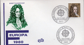 Gottfried Wilhelm Leibniz, German mathematician and philosopher 1980 First Day Cover