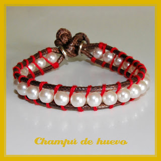 Pulsera C.L. perlas