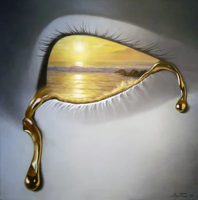 Tears of the Sun painting Peter Bojthe