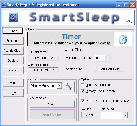 SmartSleep 3.62 Software + Key