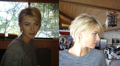 Maria Sharapova New Haircut