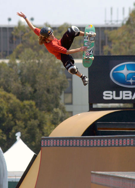 Tony Hawk at age nine.