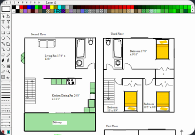 Architectural Design Software Free on Ez Architect Floor Plan Design Software Ez Architect Is A Full