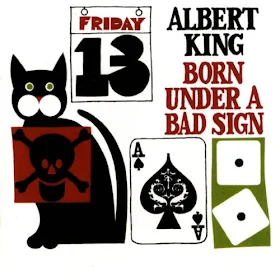 Portada de "Born Under a Bad Sign" album de ALBERT KING