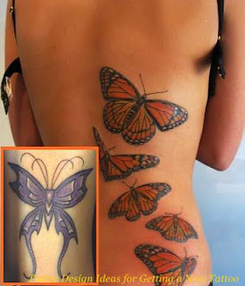 new trend tattoos - butterfly tattoos