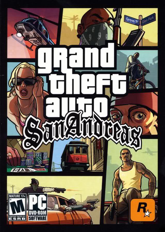 GTA San Andreas Game Poster | GTA San Andreas Game Cover