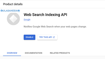 Cara Bulk Google Indexing Massal Pakai API