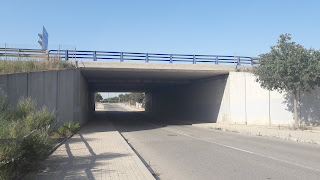 Tarragona a Cambrils seguint el GR-92, carrer dels Impressors i pont de la carretera T-11