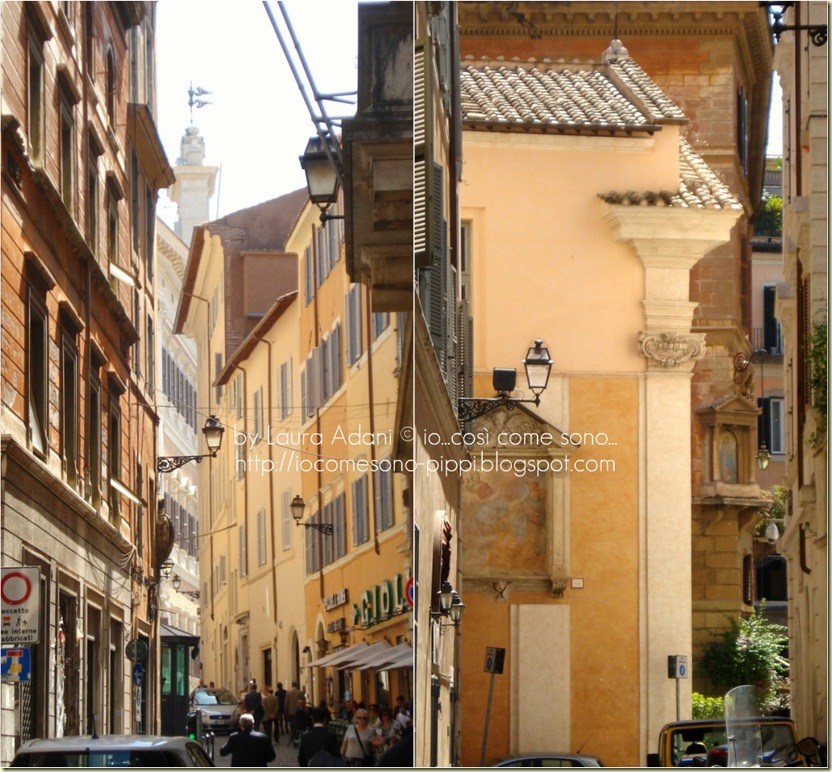 Collage scorci di roma