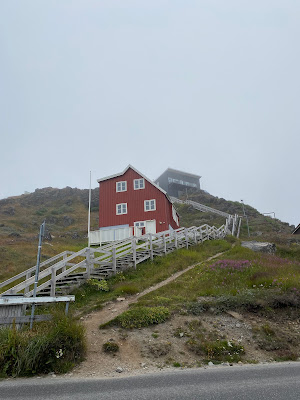 panoramic stairs in Qaqortoq, Greenland