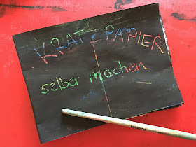 Kratzpapier selber machen