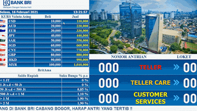 aplikasi antrian bank, software antrian bank, program antrian bank, source code antrian bank, mesin antrian