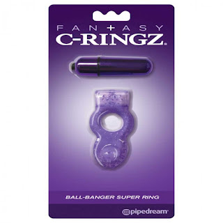  ANILLO PARA PENE CON VIBRACION Y NODULOS PARA EXICTAR EL CLITORIS FANTASY C-RINGZ BALL