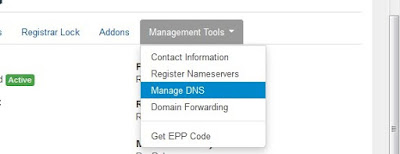 Menambah domain pada blogger