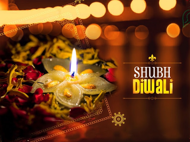 A Deepavali Image entitled 'Shubh Diwali'