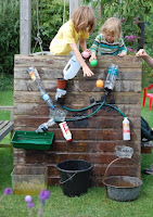 Image: Planning a new water wall for water play