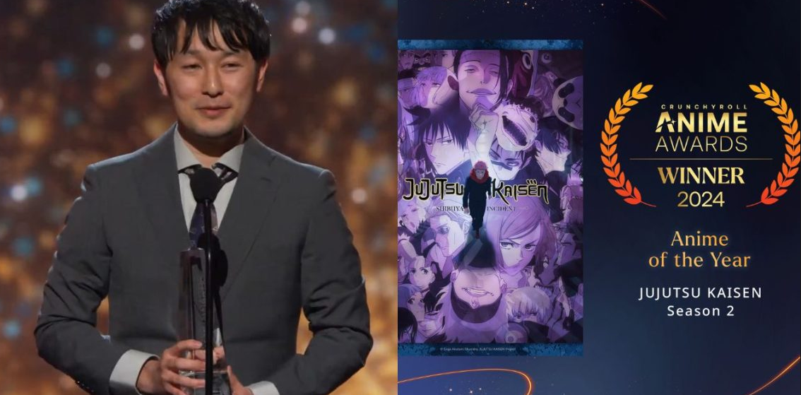 Exciting News: Jujutsu Kaisen Season 2 Takes Home Anime of the Year 2024 at Crunchyroll Anime Awards