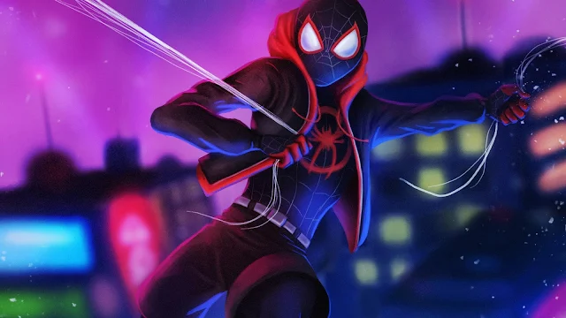 Miles Morales Desktop Wallpaper