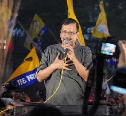  With temporary bail granted, Arvind Kejriwal declares, I am back