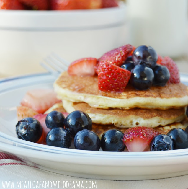 Meatloaf and Melodrama- Buttermilk Pancakes-Recipe-Treasure Hunt Thursday- From My Front Porch To Yours