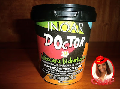 MÁSCARA DE HIDRATAÇÃO DOCTOR, BY INOAR