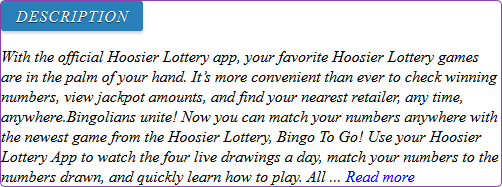 hoosier lottery powerball