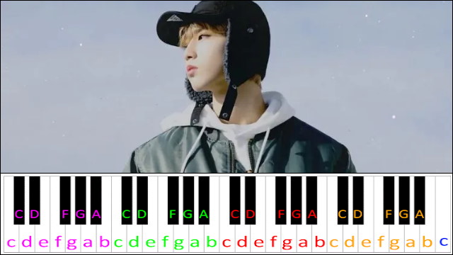 Alien by HAN (Stray Kids) Piano / Keyboard Easy Letter Notes for Beginners