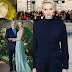 Princess Charlene Surprises Her Engagement Dress Designer During Paris Fashion Week 2022