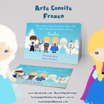 Convite Frozen