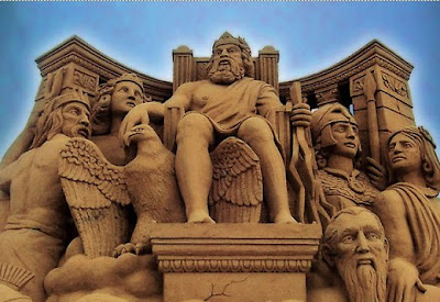 Unique Sand Sculptures  Around The World