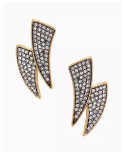 Stella & Dot Pave Horn Ear Jackets as seen on How To Get Away With Murder www.stelladot.com/wcfields