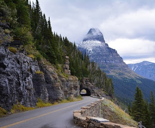 Going to the Sun Road in Montana