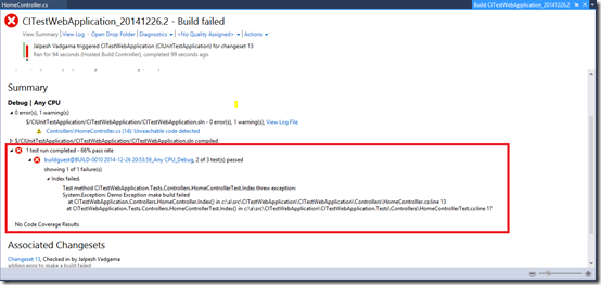 reason-for-build-fail
