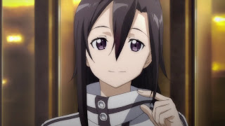 Kirito-kun no kyarakutaa wa onna ni mieru ne.