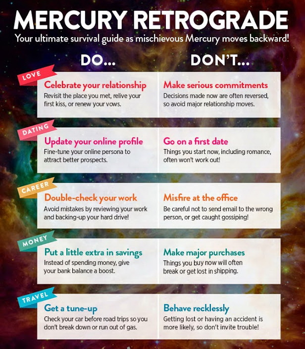 Mercury Retrograde Tips