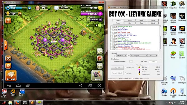 Cheat VIP Clash Of Clans Bot For Bluestacks